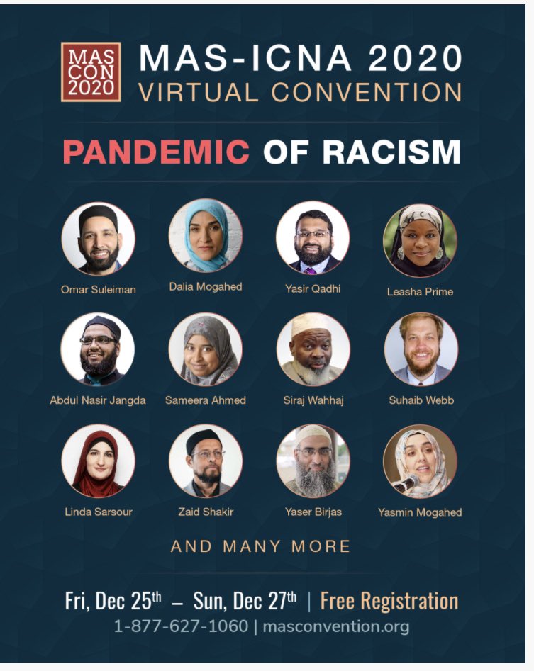 Pandemic of Muslim stereotypes <a href="/MAS_ICNA_CONV/">MAS-ICNA Convention</a> only bearded men and hijabi women need apply to talk about inclusion. #MASCON2020