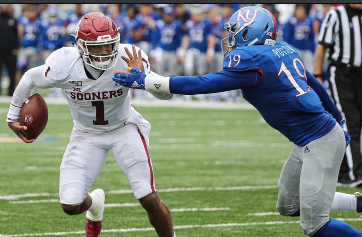 ColeKnappen's tweet photo. After a great call with @BrentDearmon I’m honored and blessed to receive a PWO offer from Kansas University. @KU_Football https://t.co/kZ1aRmDgNt