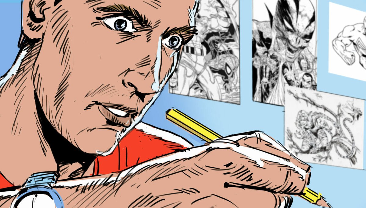 Ambientskies's tweet image. We are looking forward to the new @toddmcfarlane documentary on @syfy featuring some of the work we produced with @nbcuniversal last Spring. Check out these killer #storyboards that our illustrator Erik DeJong drew up during development. #creative #inspiration #spawn