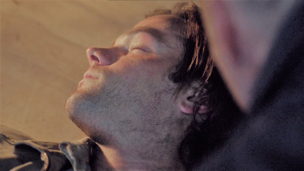 Dean chooses Sam over himself (yep again)- Bring Sam back and take me instead.Death tells him that he cannot lose his brother. She's right. #supernatural   11x17