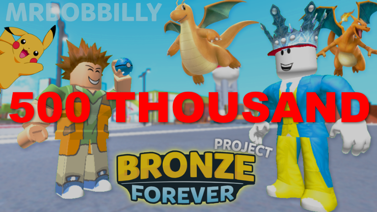 RoMonitor Stats on X: Congratulations to Project: Bronze Forever (Ρokemon Brick  Bronze) by Project-Bronze for reaching 500,000 visits! At the time of  reaching this milestone they had 2 Players with a 7.84%