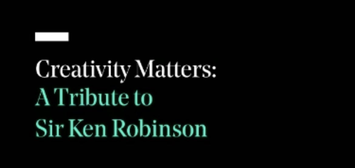 Pleased to be watching the  @theRSAorg event this evening  #CreativityMatters