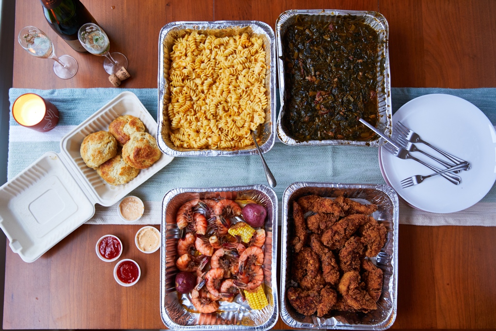 When your days include things like back-to-back zoom meetings and helping your kids with virtual learning, it's easiest to let <a href="/ChefJup/">Brian Jupiter</a> do the cooking. Visit bit.ly/InaMaeOrderToa… to order one of our family meals!