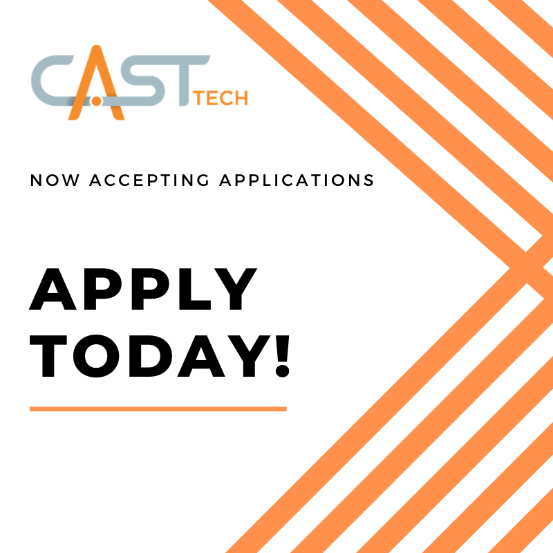 CASTtechSchool's tweet photo. We are the entrepreneur. We are the programmer. We are the designer. We are the hard workers. We are out-of-the-box thinkers. We are CAST.
Jumpstart your dream, your future, and your career today.
Apply today for fall 2021.
#WeAreCAST #RealDreamsRealFutures #CASTTech https://t.co/VHEu3nPl7J