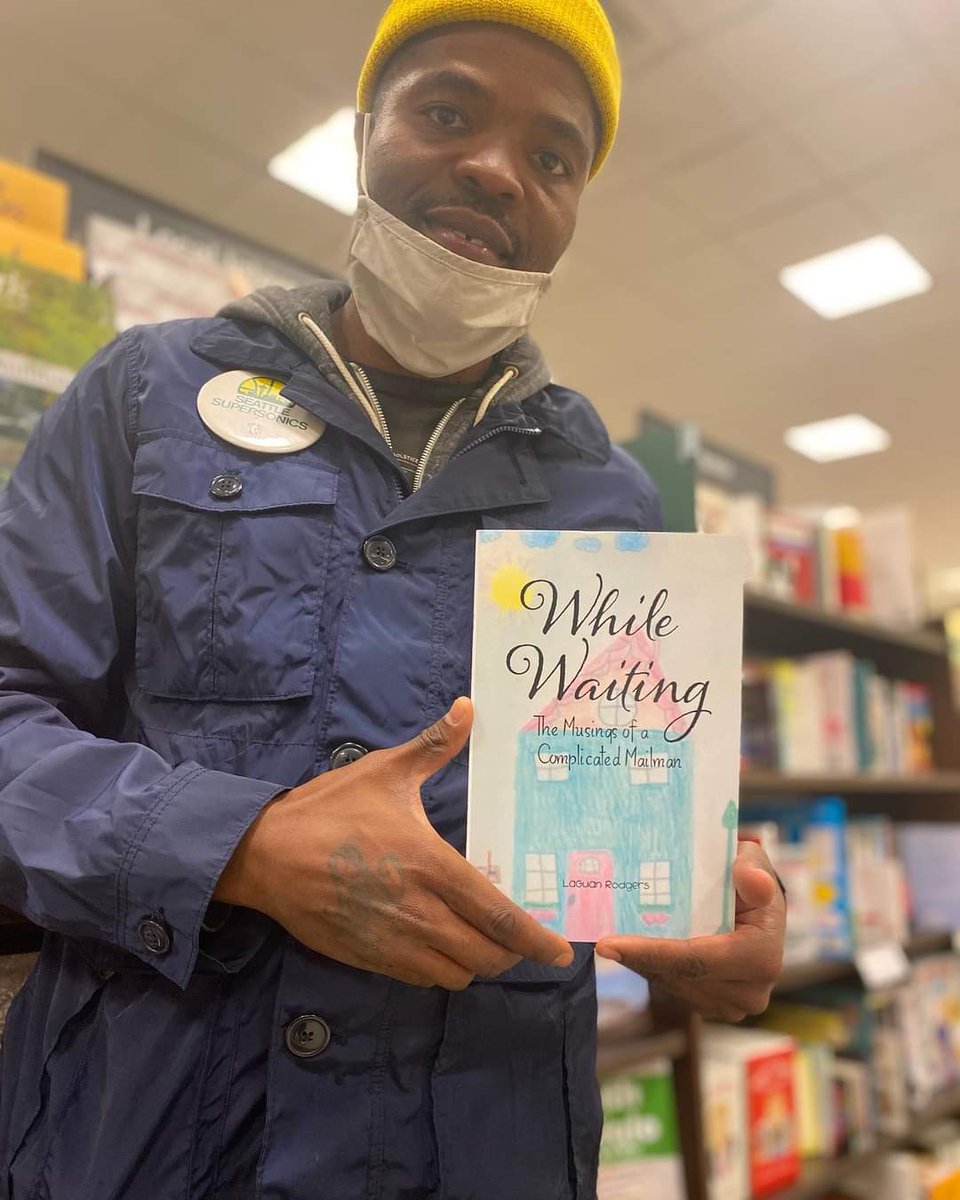 NALC_National's tweet photo. Carrier Laguan Rodgers' book "While Waiting: The Musings of a Complicated Mailman" is available for you to read! The book is a collection of thoughts, insights &amp; creative works for those obsessed w/figuring it all out. The book is also available online https://t.co/tv7yIGexPW #1u https://t.co/tTXzS3cw3Z