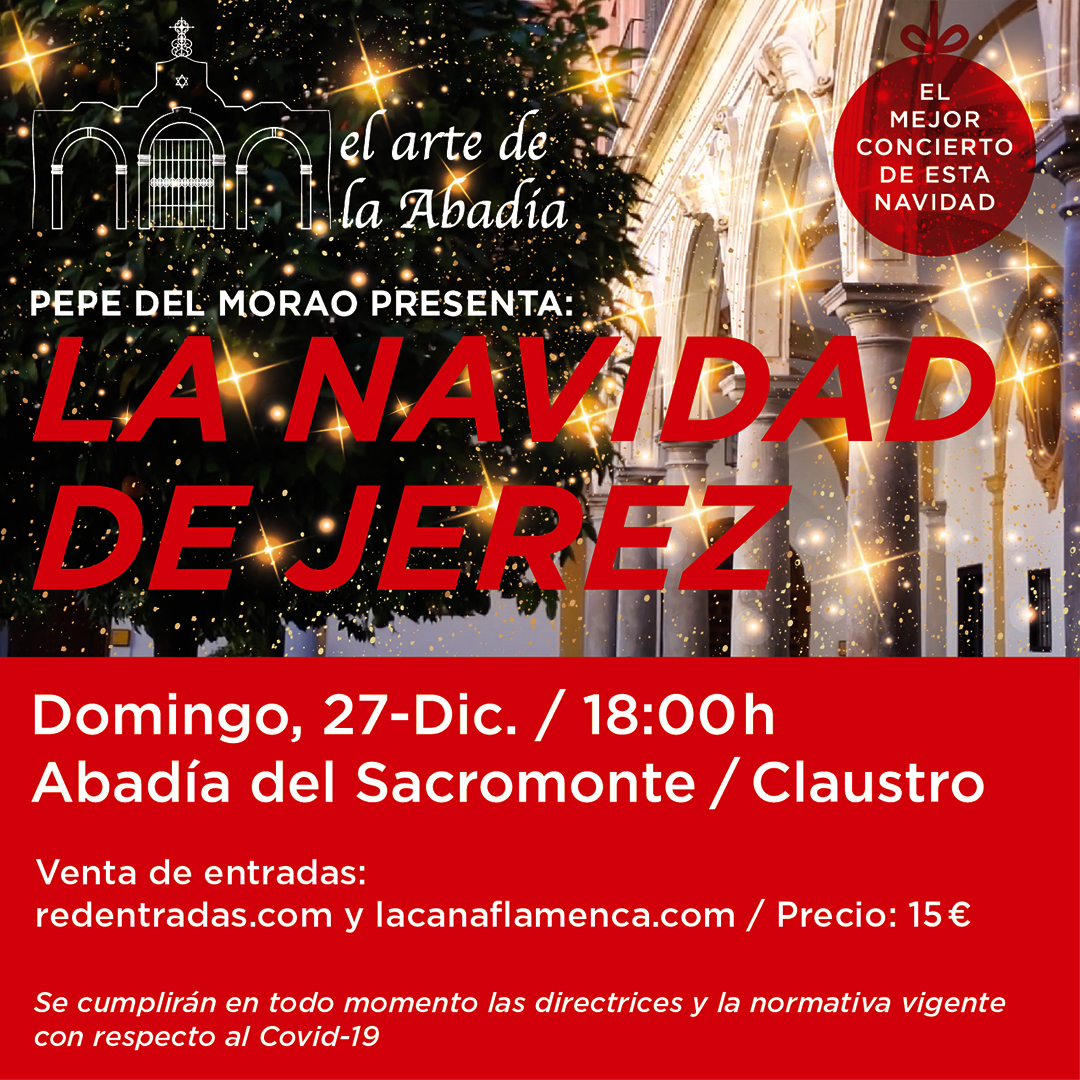 Photo_JossR's tweet photo. 🔥 ESPECIAL NAVIDAD DE JEREZ 
¡Vivid con #elartedelaabadia una auténtica velada navideña en el más puro estilo de Jerez! 
Enlace de entradas : 👇
https://t.co/mq3a7skubN...
#elartedelaabadia #lacañaflamenca2020 #granadaterritorioflamenco #abadiadelsacromonte #flamenco #granada https://t.co/vxoJm2qlV1