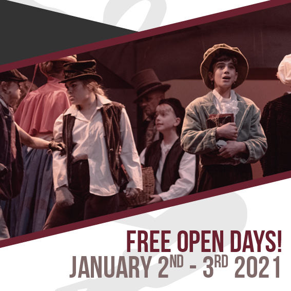 It's not too late to sign up for our FREE open days coming this January 2021! Booking is essential to ensure that we can keep inline with covid regulations to ensure everyone's safety. Head to our website to sign up today! You don't wanna miss this!