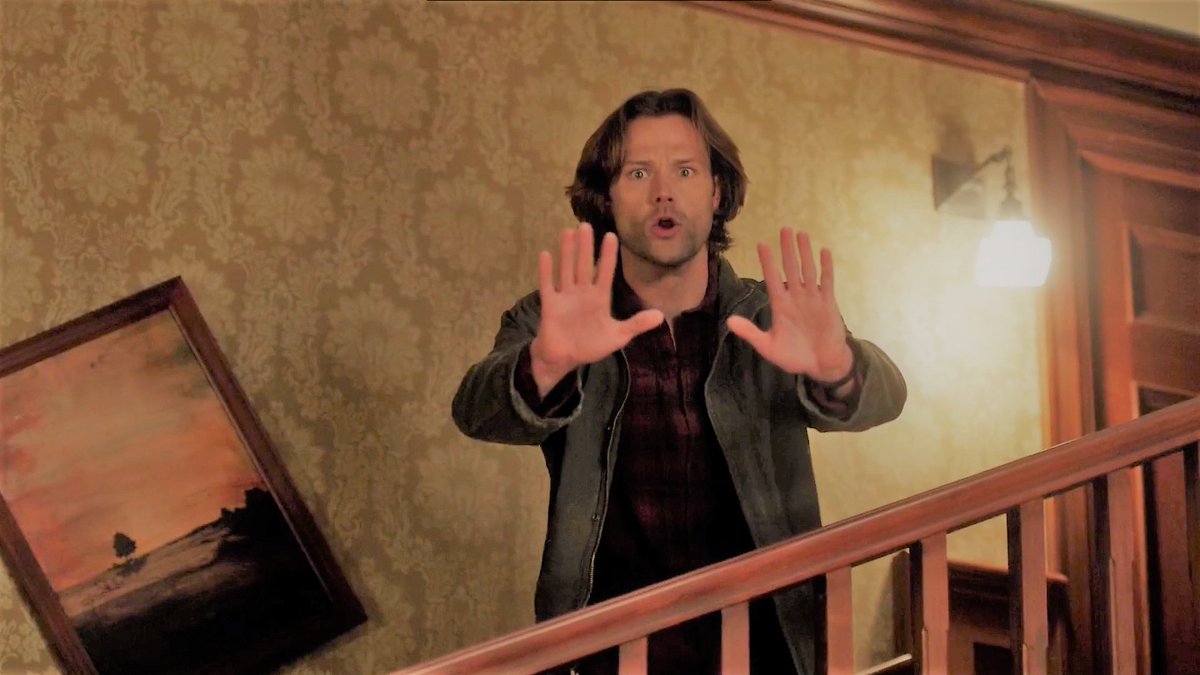 Dean chooses to believe Sam… Dean loses his memory, but when it comes to having to shoot the witch Dean believes Sam even though he doesn't remember him. Sam: *points to himself* BrotherDean shoot witch. Although how can he be sure?) Soulmates. #supernatural   12x11