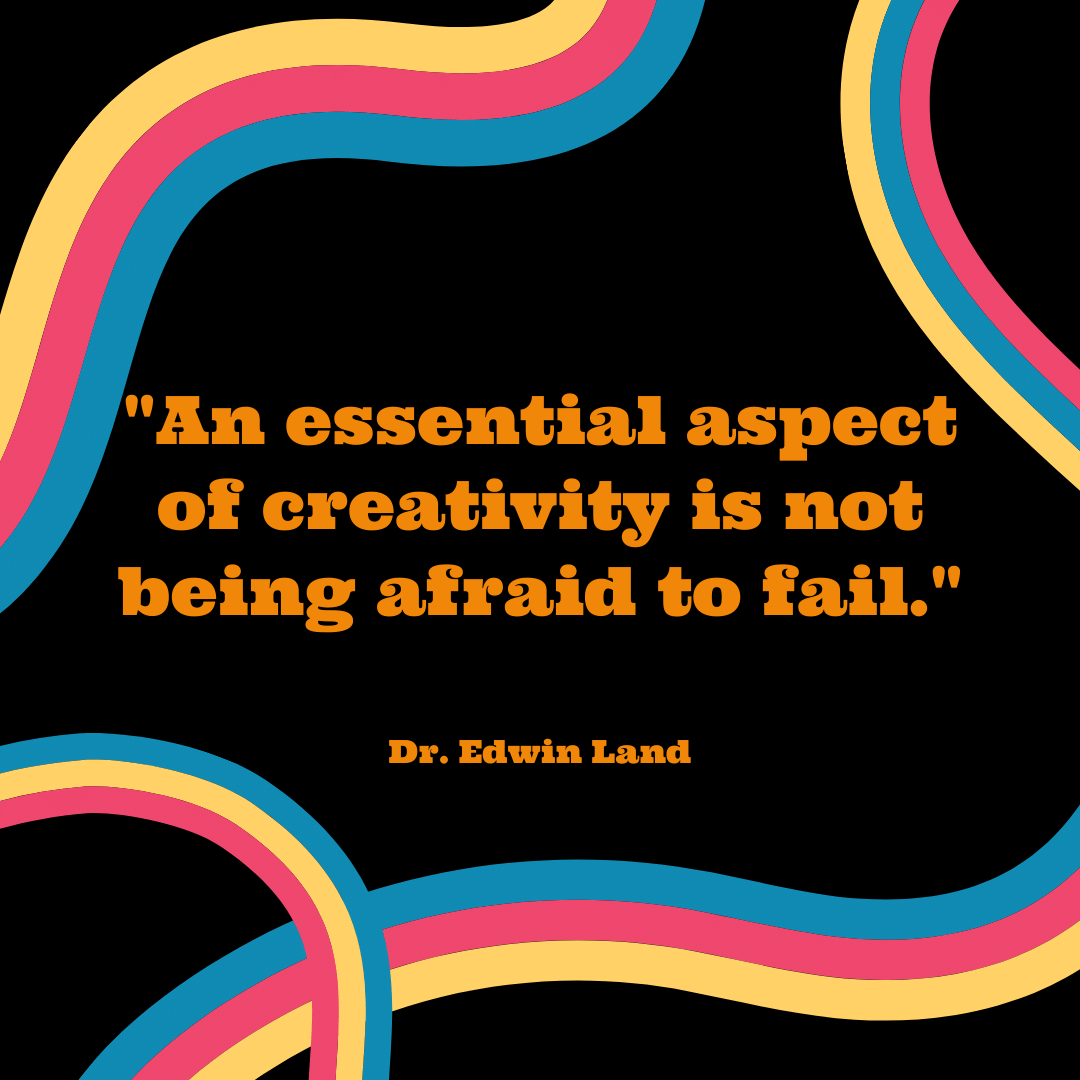 streamglobalorg's tweet photo. "An essential aspect of creativity is not being afraid to fail." - Dr. Edwin Land
-
-
-
As we've learned to embrace our disruptive spirit in the education space, we continue to explore our creativity in the midst of trials.
#stream #streamturns6 #streamglobal #stream2020 https://t.co/cNNPQugui0