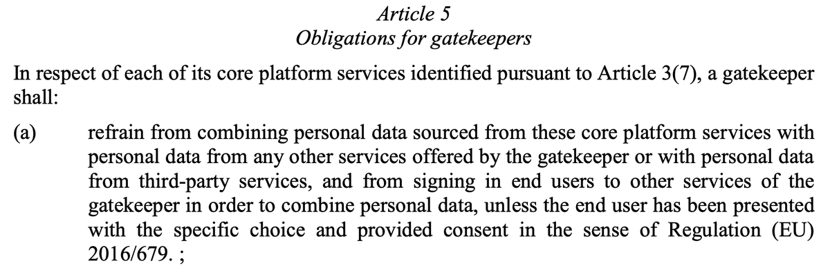 Reading between the lines, the EC is saying: the Bundeskartellamt's decision against FB is NOT competition law (which I agree with, as the practice is secret = can't be an abuse OF a dominant position, unless the secrecy is permitted by the dominance).
