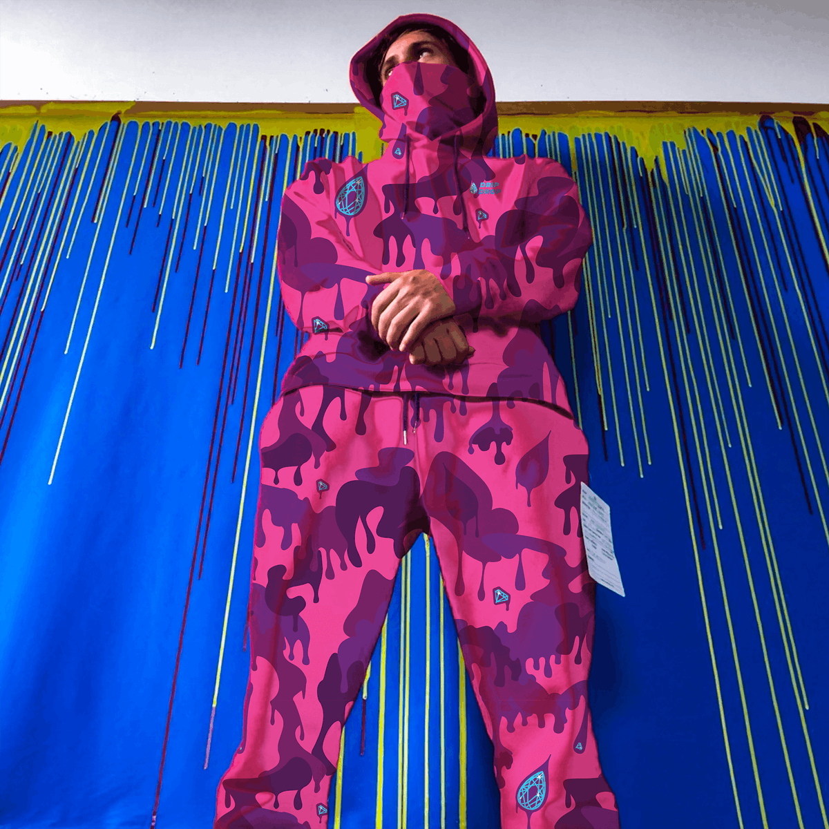 DripDropApparel's tweet photo. The Masked Hoodie and Everyday Joggers - coming soon in Purp Camo 💧 😷 💧
•
•
•
#dripdroptiptop #apparel #Providence #swag #fashion #style #explore #streetwear #design #shopsmall https://t.co/YQqsMHKsVV