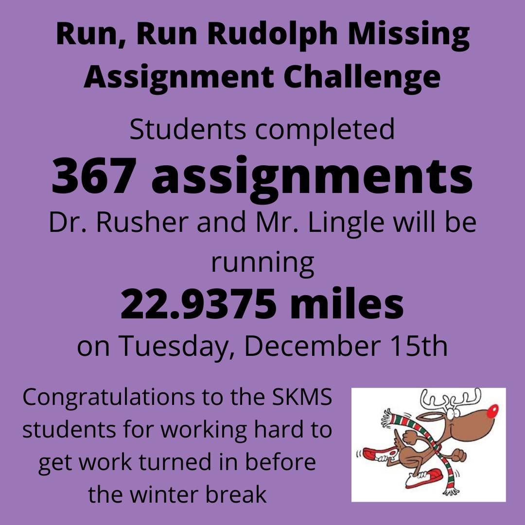 lingle406's tweet photo. Run Rudolph Run!  22 miles laps for learning!  #kidsdeserveit #RunLAP https://t.co/RhW6mqibxS