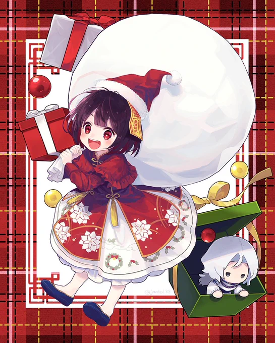 #引用RTで絵をあげて5人指名してバトンでお気に入りの絵を載せる
松浦さんバトンありがとうございます!大晦日さんの眉間のシワ特集好きです...?暦擬人化楽しく拝見しております!

ロリ妖怪×社畜陰陽師の和ファンタジーと、ゲームで遊び遊ばれるほのぼの部活動の漫画を描いてます。 https://t.co/IyFNYxXKnF 