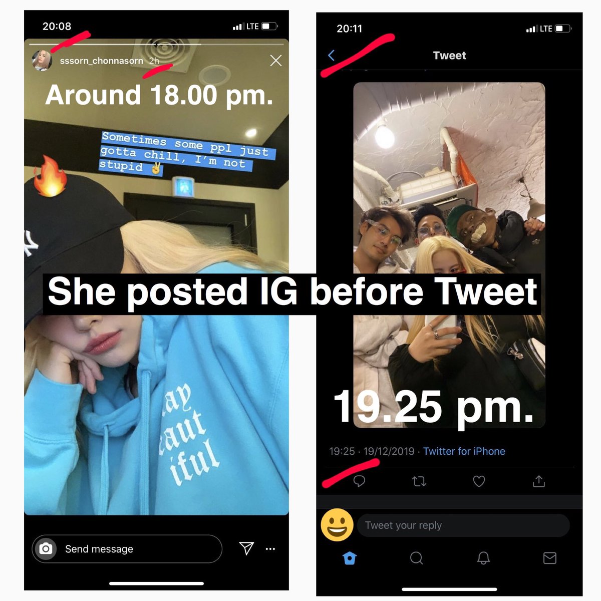 people were also angry at the fact that she told people to chill on her insta story. she clarified that this was not about the situation at hand but of another issue. it was noted that the instagram story was posted before the picture to begin with.