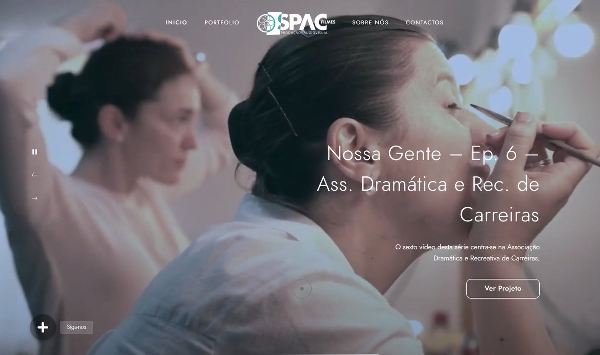 nunocpinto's tweet photo. My latest project for SPAC filmes, an audiovisual company from Lisbon that focuses on cinematic aesthetics and rigor for all of its work. #webdesign #responsivedesign #developer #code #programming #php #video #portfolio #lisboa #torresvedras #lisbon https://t.co/9gw7G50xjI https://t.co/Mz8UAA5e6r