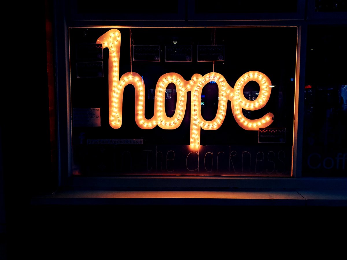 LivingMags's tweet photo. As well as the human cost of the pandemic, it's also been heart-wrenching to see some of our beloved business closing their doors for the last time. This sign in a now-closed coffee shop in Rhiwbina reminds us that there is hope in all the darkness.

#hope #cardiff https://t.co/ESn7D66CqJ