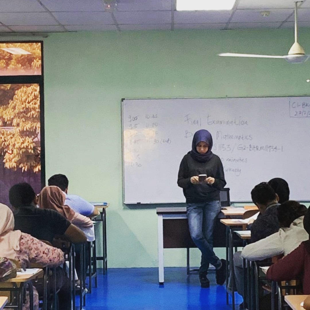 LinaEusoff's tweet image. Brings back the memory 🥰
#lectureroom