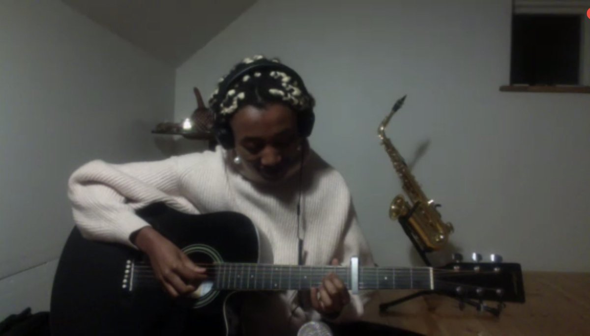 Lovely to hear  @Chisaraa performing as part of the event  #CreativityMatters