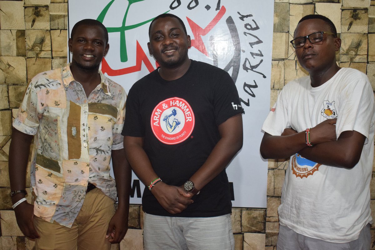 Today we had an interview with <a href="/KECOSCE/">KECOSCE</a> team on GBV talk and access to justice
<a href="/CharlieMparah/">Charlie Mparah</a> <a href="/Josethoughtist/">Joseph Syanda</a>