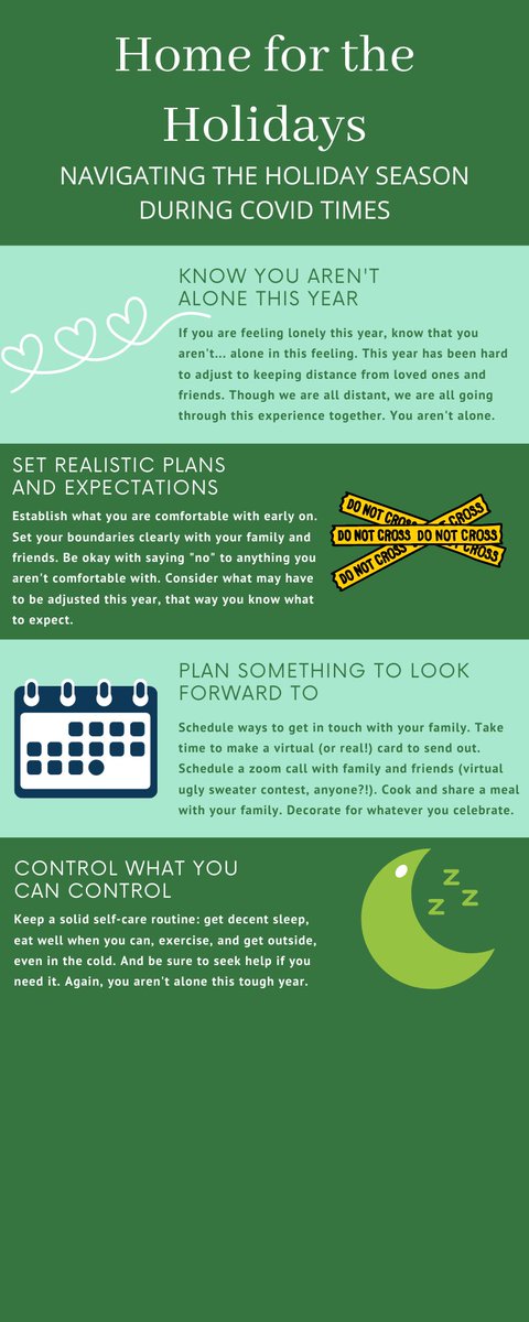 Navigating the holiday season during covid times can be extremely difficult. Here are some tips to help get you and your family through it🤍