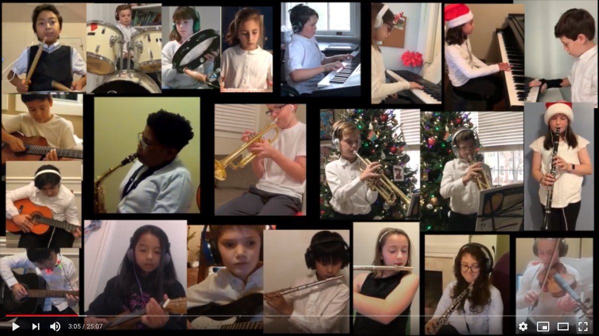 Our virtual Christmas Concert is now live! Check out the great work of our student musicians and their amazing choir and band directors. Enjoy the show!

youtu.be/WIRkIVfsCOk