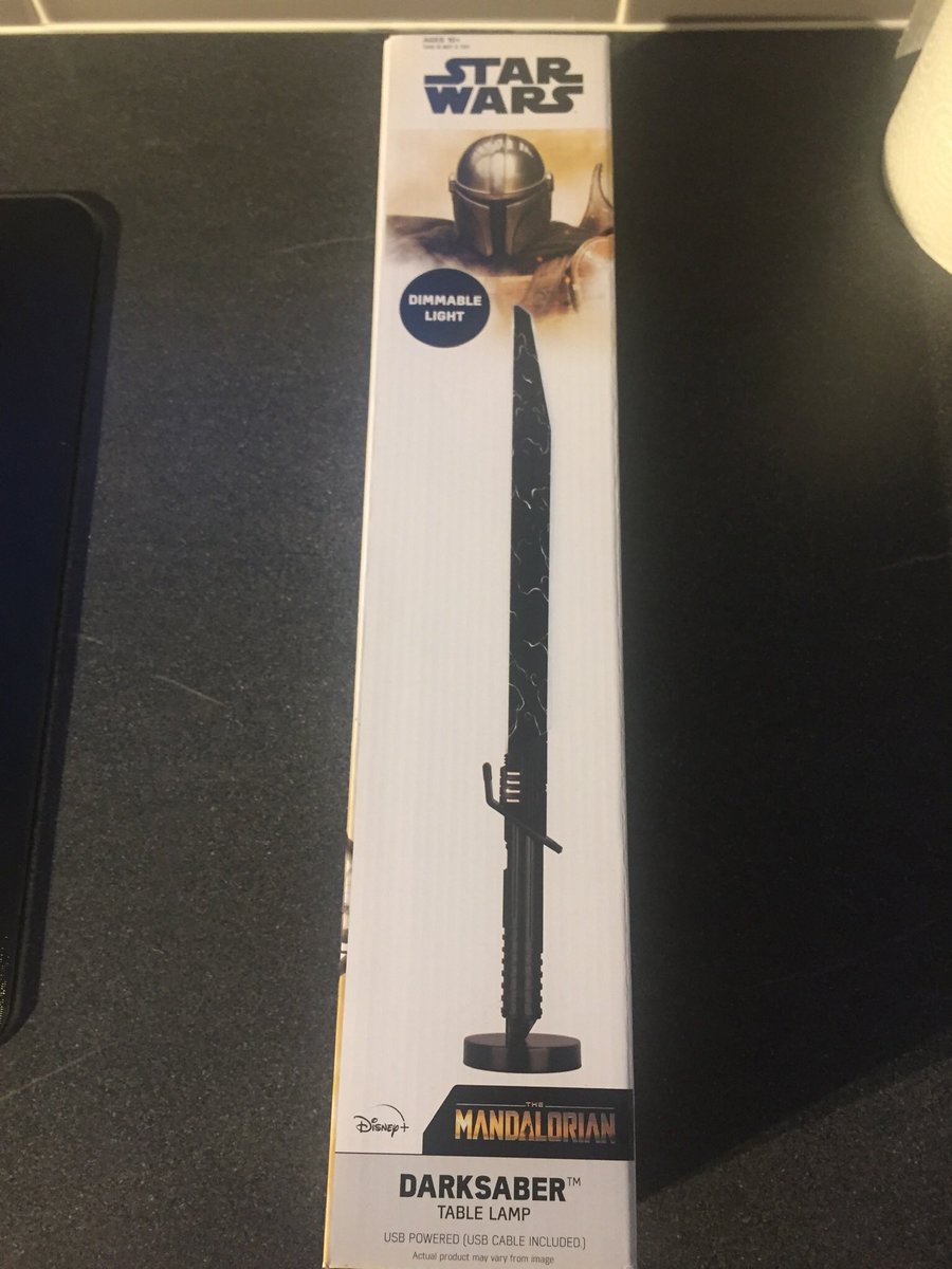NazaraNation's tweet photo. The award for the coolest Christmas present ever goes to @mistermonday, what an absolute legend! #TheMandalorian #DarkSabre https://t.co/V9f6J7vQfM