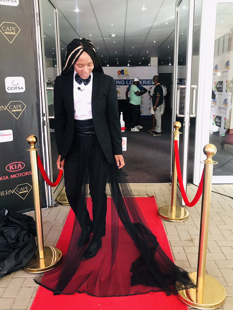 _khanyisileM's tweet photo. Look 1.... hosting the #NCA20 red carpet show **** https://t.co/fgIHuXfcR6