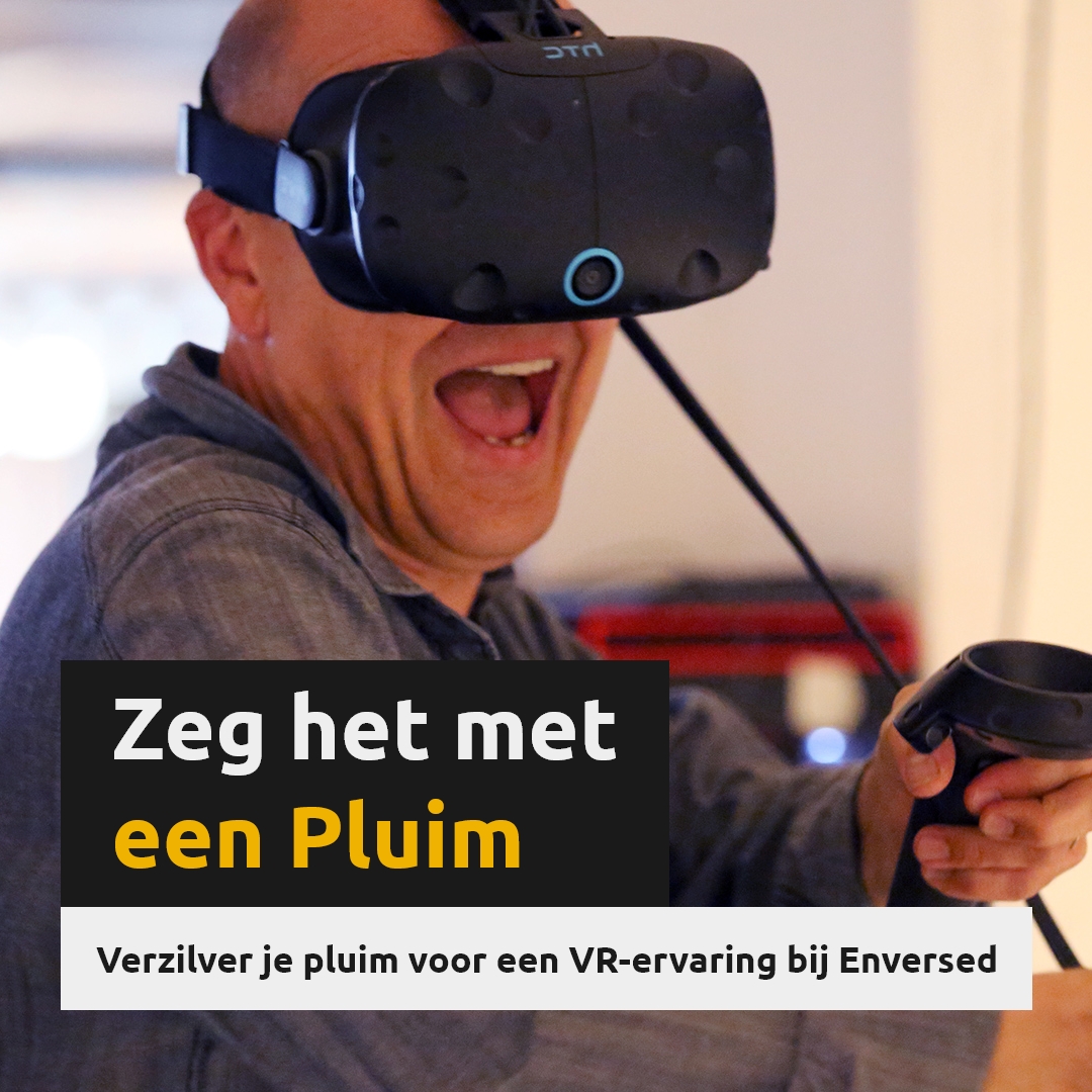 Wie verdient volgens jou een extra Pluim? Bij Pluimen.nl kan je vanaf nu ook kiezen voor een VR-ervaring in ons center. Kies uit één van onze arrangementen of speel een escape room in VR. bit.ly/2JLLLQw