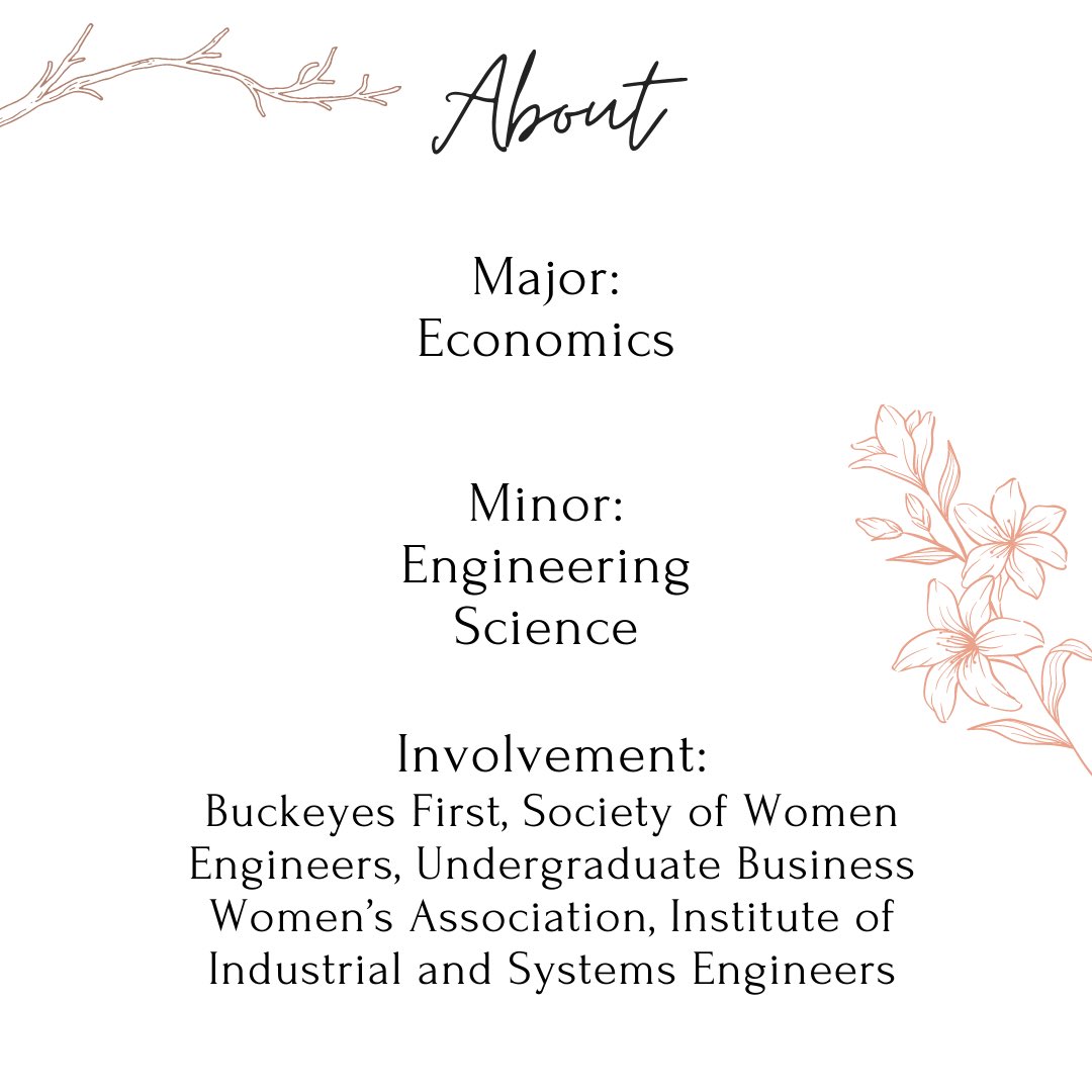 BuckeyesFirst's tweet photo. We would like to recognize and congratulate Dana Gill, a graduating member of Buckeyes First! You will be missed. We wish you the best of luck on your future endeavors and hope to one day reconnect with you again!! https://t.co/d8gP1xBLSi
