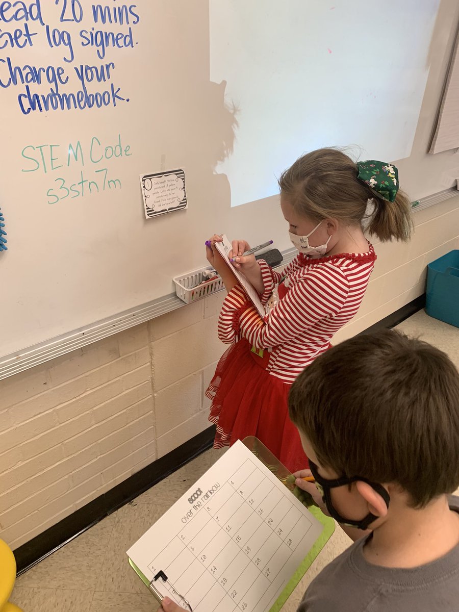 TheJennRiddle's tweet photo. ๐ต(Read to the tune of โRockinโ Around the Christmas Tree!) Scooting around the second grade just to keep the kids engaged. All problems hung where they can see. All the problems theyโve got to solve. ๐โโ #2OA1 #greatnesshasnolimits #cornytweet @shufordnccs @Principal_SES https://t.co/RhlzbxFyUt