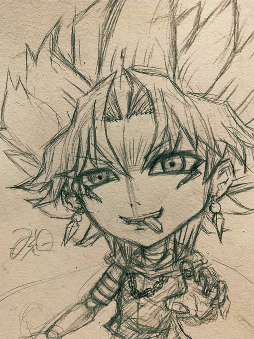 深夜の落書きシリーズ_φ(・_・
最悪の悪ガキ←いやいやw
知ってる人は分かるキャラ
正直ここまでしか知らないw

伝説のデュエリスト?
#遊戯王 