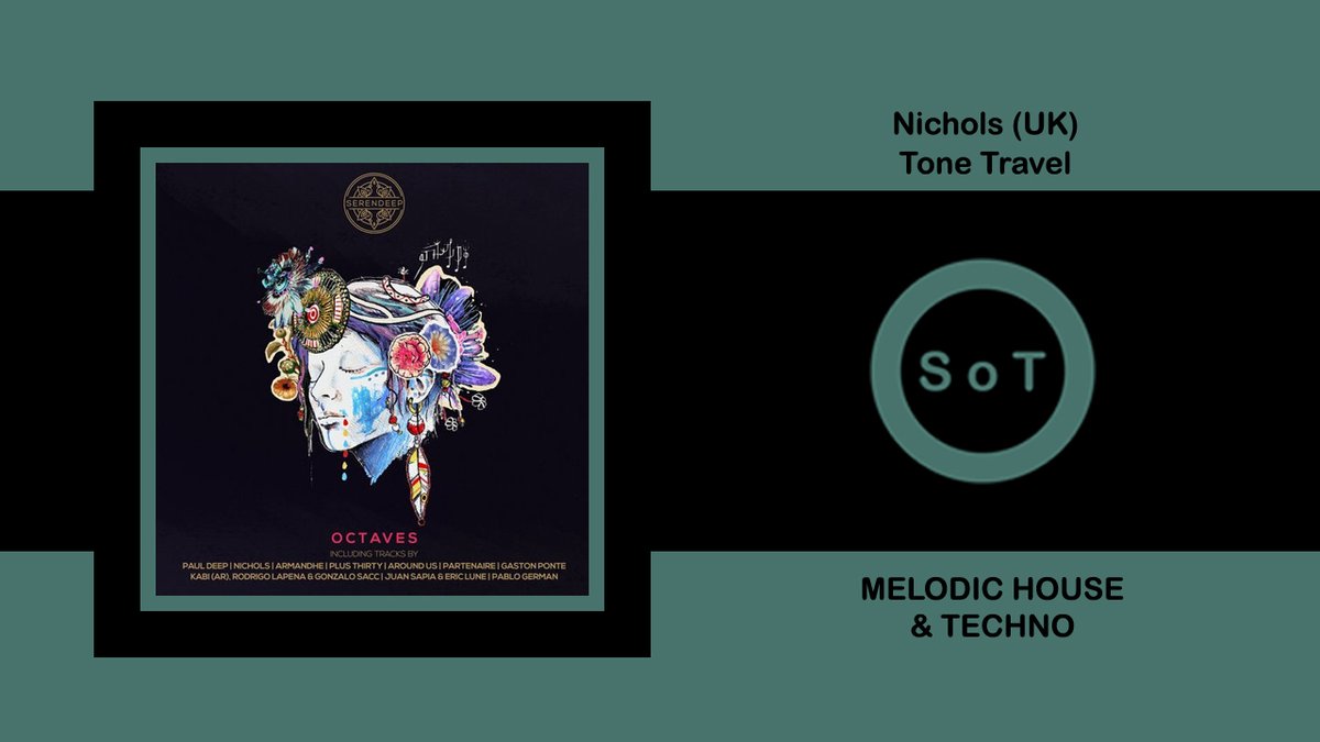 SoundsOfToma's tweet photo. Nichols (UK) - Tone Travel (Original Mix) [Melodic House &amp; Techno] [Serendeep]

Listen it on YouTube ☞ https://t.co/A5QskQ3CxO

#nichols #tonetravel #originalmix #serendeep #beatport #melodic #house #techno #melodichouse #melodictechno #technomusic #technomix https://t.co/IoNQ7y7QIM