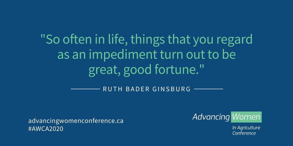 advancing_women's tweet photo. At our recent #AWCA2020 conference, we loved this quote that Carrie Ann Crozier from @CNRailway shared. She spoke about leading with courage an compassion and being supportive and encouraging to others around you. Especially important during this year. https://t.co/FbFUVt2lVg