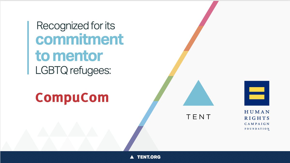 TentOrg's tweet photo. Welcome to Tent, @CompuCom!
At the #LGBTQBusiness Summit, CompuCom pledged to provide mentorship to 50 LGBTQ refugees in Mexico City over the next three years. π²π½ π€ π³οΈβπ
#MentorshipMatters #WelcomeToTent #TentPartnership https://t.co/qwnABOoyck