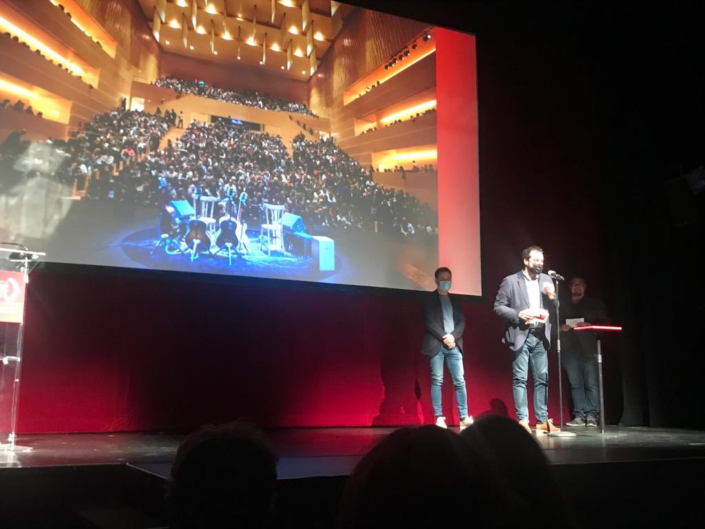 auditori_gi's tweet photo. L. @auditori_gi guardonat als #premisArc per la seva política de reprogramació de concerts durant la pandèmia! 🎉🎉🎉 Contents i agraïts 🙏🏻 @arcatalunya https://t.co/4OjDzdFrgh