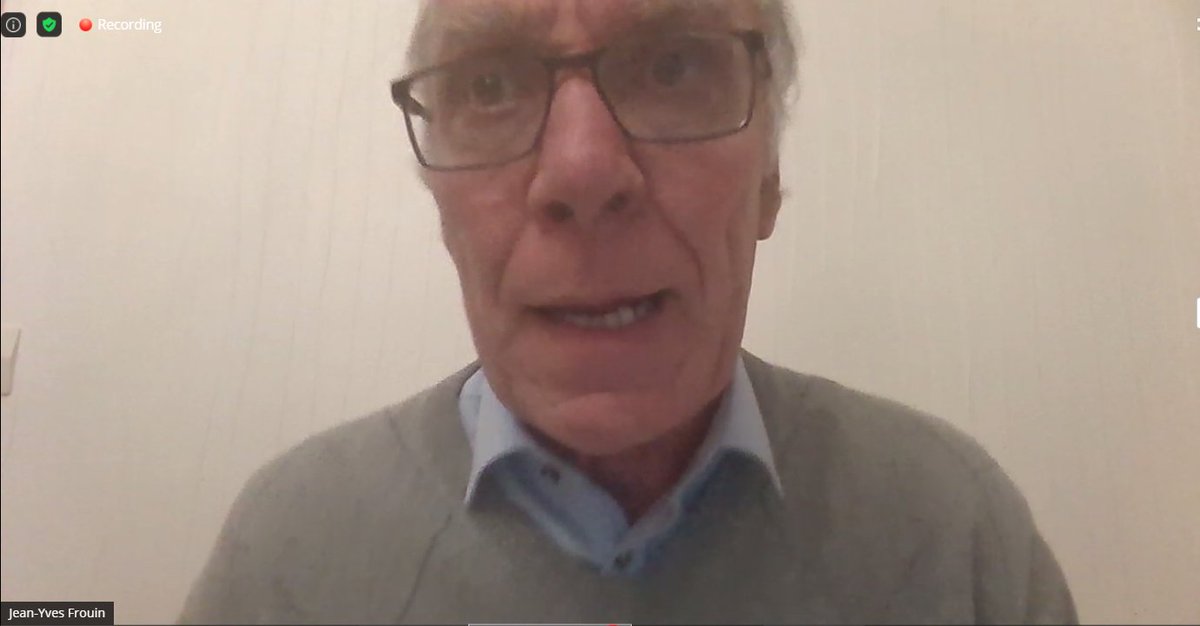 .J-Y Frouin "on ne peut pas avoir une définition dans la loi des travailleurs des #plateformes comme des indépendants et une appréciation des critères de subordination par les tribunaux qui conduisent à des requalifications en salariat
La question du #statut est donc essentielle"