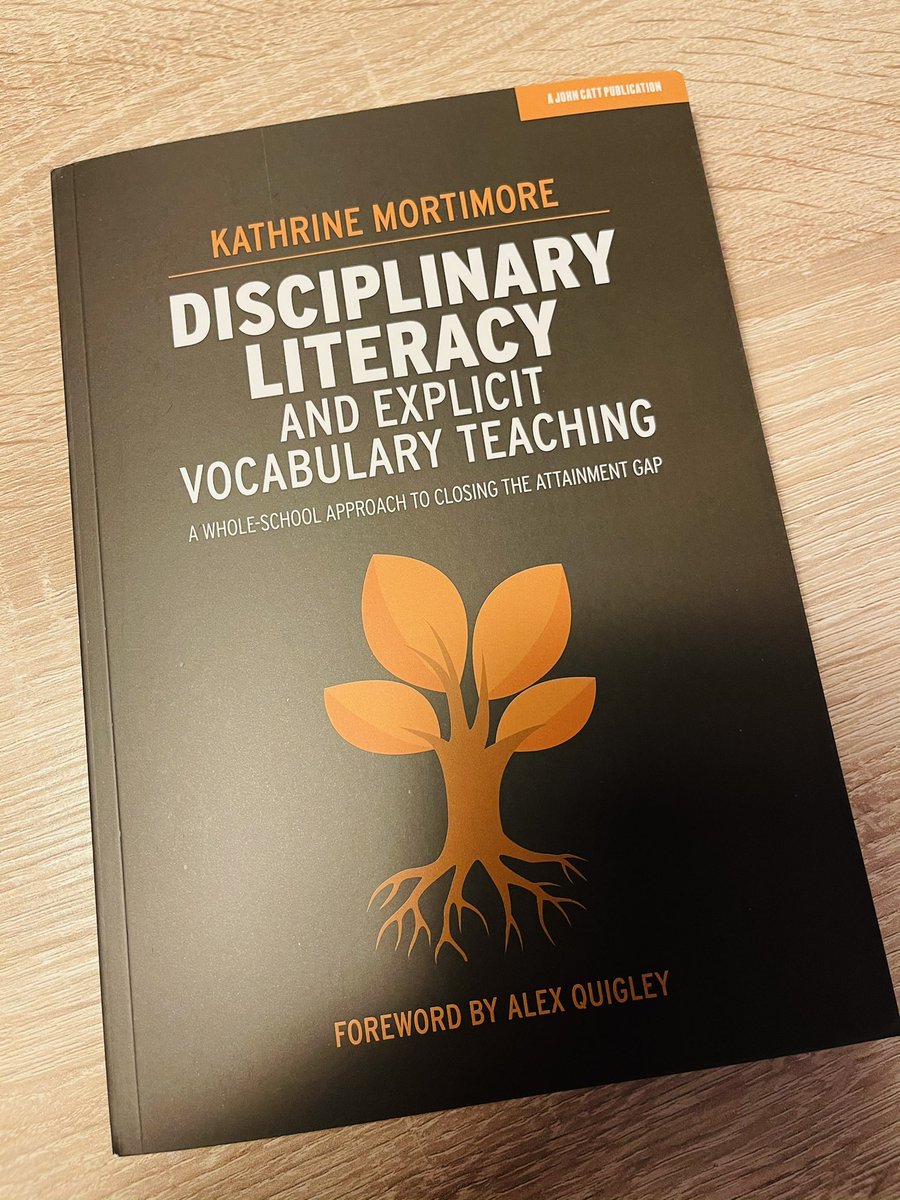 SPryke2's tweet photo. Just had a quick look and wow... this really looks stunning. A ‘best practice within subject disciplines’ section? I’m sold! This isn’t just for English teachers! 👍🏻 @Kathrine_28 @HuntingEnglish @JohnCattEd https://t.co/IvWnIL2PrQ