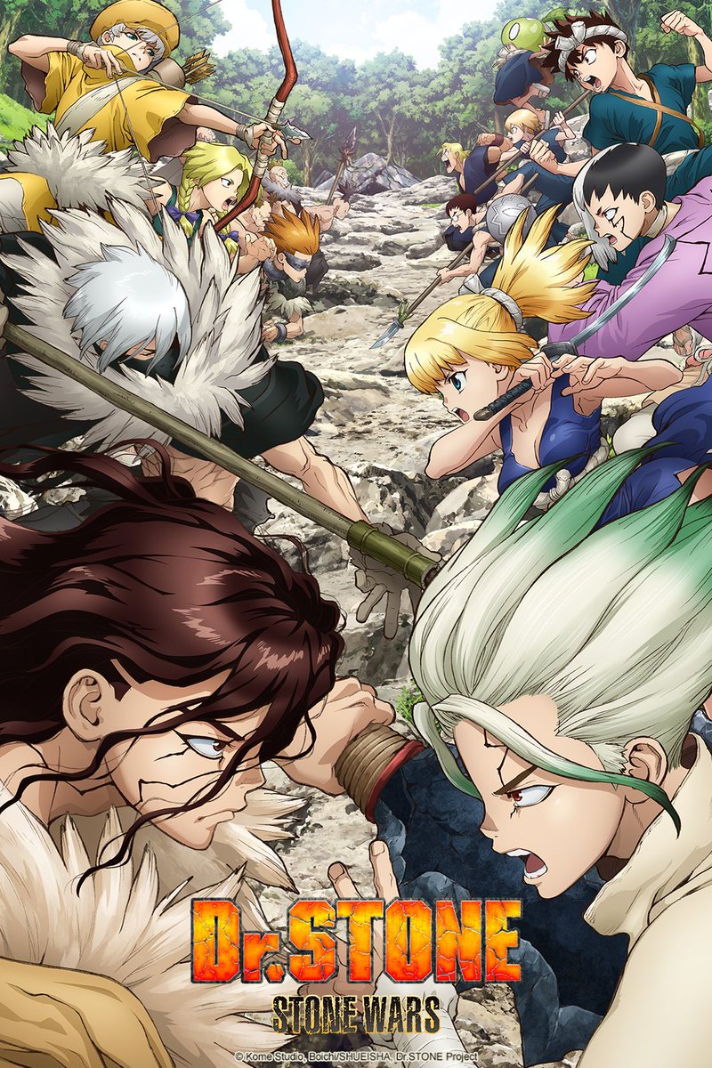 Anime News And Facts Dr Stone Season 2 Is Listed With 12 Episodes