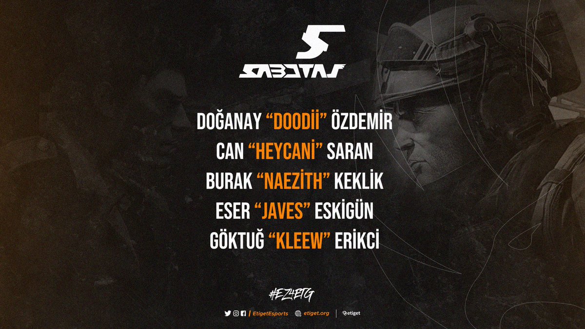 📢 Karşınızda yeni Sabotaj ekibimiz! Hoş geldiniz 💪

#EZ4ETG