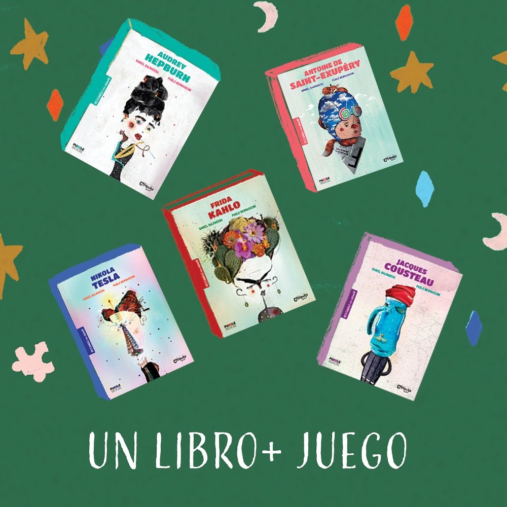 CatapultaEs's tweet photo. Un libro + un juego en Biografias para montar donde la diversión no esta sólo en el puzzle. Descubrir la vida de estos personajes ya es una gran aventura. +11 años
#biografiasparamontar #fridakahlo #librosrecomendados #libroscatapulta #aprenderconloslibros #navidades2020 #niños https://t.co/qTCqm8tyZF