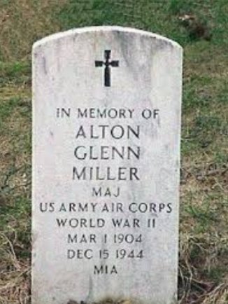He was posthumously awarded the Bronze Star.Many conspiracy theories have been put forward over the years since Miller's disappearance. But it is thought the engine of the plane he was in had frozen, as these engines were prone to this.R.I.P & thank you for the music 7/