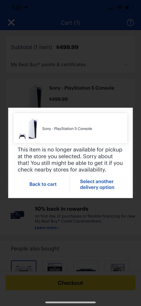 TCao95's tweet photo. @bonnggo @kendralg79 @TheSiteSupply Regardless to if you changed it would still have gave u this, I still have it in my cart ready to check out but won’t let me because I don’t have a store with 250miles that has stock https://t.co/hUOvanOL47