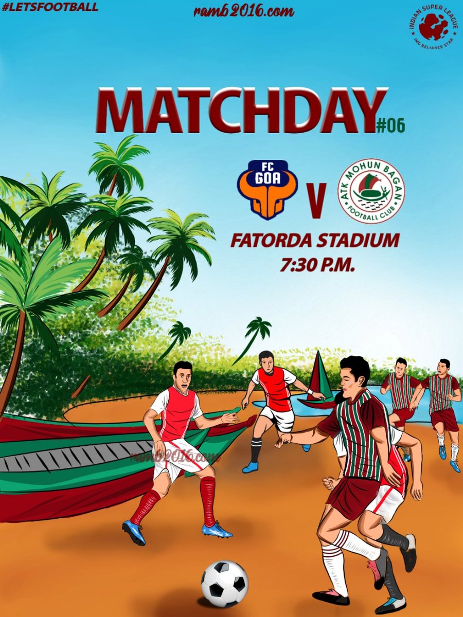 Rambians's tweet photo. Mariner's are waiting for the Team to return to the Victory. We desperately want the team to win from today's Goa match.
Stay with the Team, stay within the Team..
#Matchday
#HeroISL
#MBvsFCG
#Mariners
#RokteAmarMohunBagan
#Bestofluckteam
#JoyMohunBagan https://t.co/NzEDTqkDZi