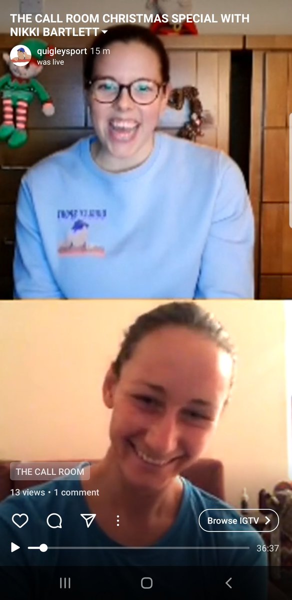 LaurenAQuigley's tweet photo. Check out this episode of THE CHRISTMAS SPECIAL CALL ROOM with the brilliant @NikkiBartlett1!๐
Huge thanks to Nikki for making this an ace episode, we really covered all sorts!
Find the full episode here: ๐
๐ผโฌ๏ธ
https://t.co/gCeqXnK5qa
#quigleysport #thecallroom https://t.co/xmScG1H8uJ