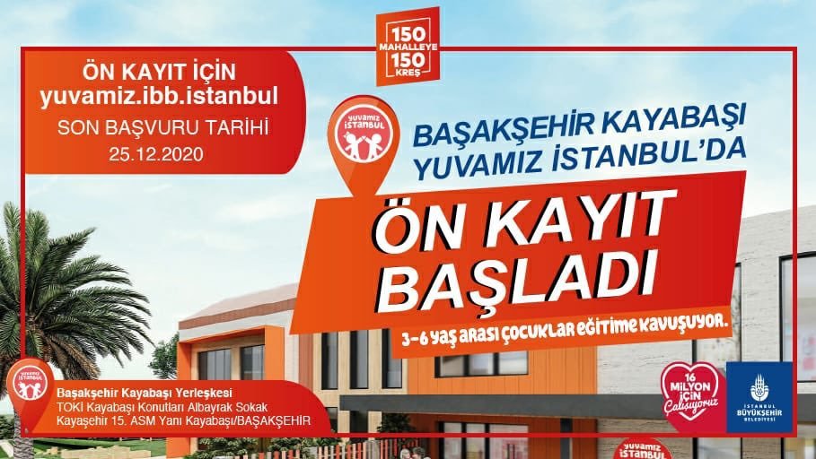 buyuksehir calisiyor on twitter yuvamiz istanbul projesi devam ediyor ibb nin yuvamiz istanbul projesi kapsaminda yeni tamamlanan basaksehir kayabasi kresinden faydalanmak icin son basvuru tarihi 25 aralik on kayit https t co 5hfyyti3na https