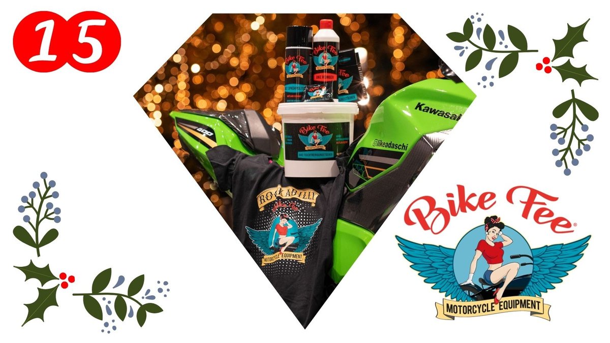 SHEisaRIDER's tweet photo. Jetzt mitmachen und Pflegeset von Bike Fee gewinnen:
https://t.co/C3JDKo2KBN

#motorradgirl #motorradfahren #motorrad #motorradliebe #motorcycle #motorcycles #advent #weihnachten #gewinnspiel #giveaway #christmas #xmas #bikefee #Adventskalender #cleaning #motorradpflege #bikes https://t.co/AdInc027cG