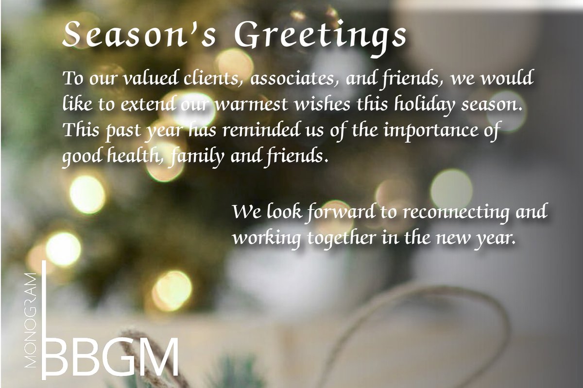 BBGM_A_I's tweet photo. Season's Greetings!   Our team wishes you a wonderful holiday season! https://t.co/yI6rEqCtv8
