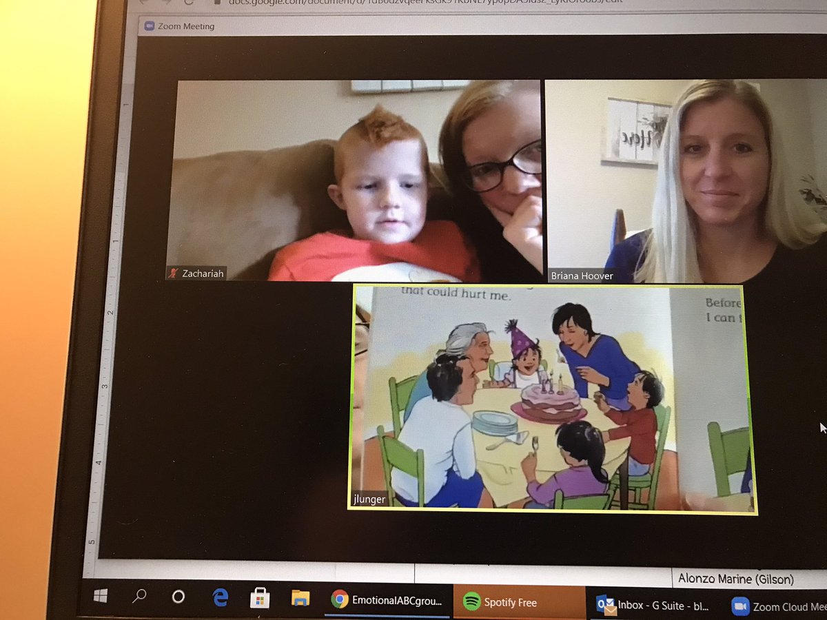 HooversClass's tweet photo. A virtual social-emotional lesson is always fun! #wyproud https://t.co/4TjR6UheRp