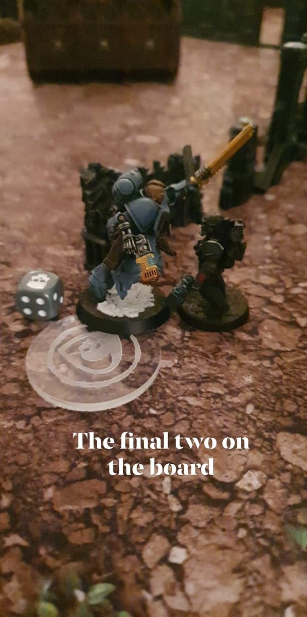 Audwinster's tweet photo. My Tempestor survied, the Packleader did not. Alas I lost 40 to 42. #Warmongers #WarhammerCommunity https://t.co/tsAJsPCsv0