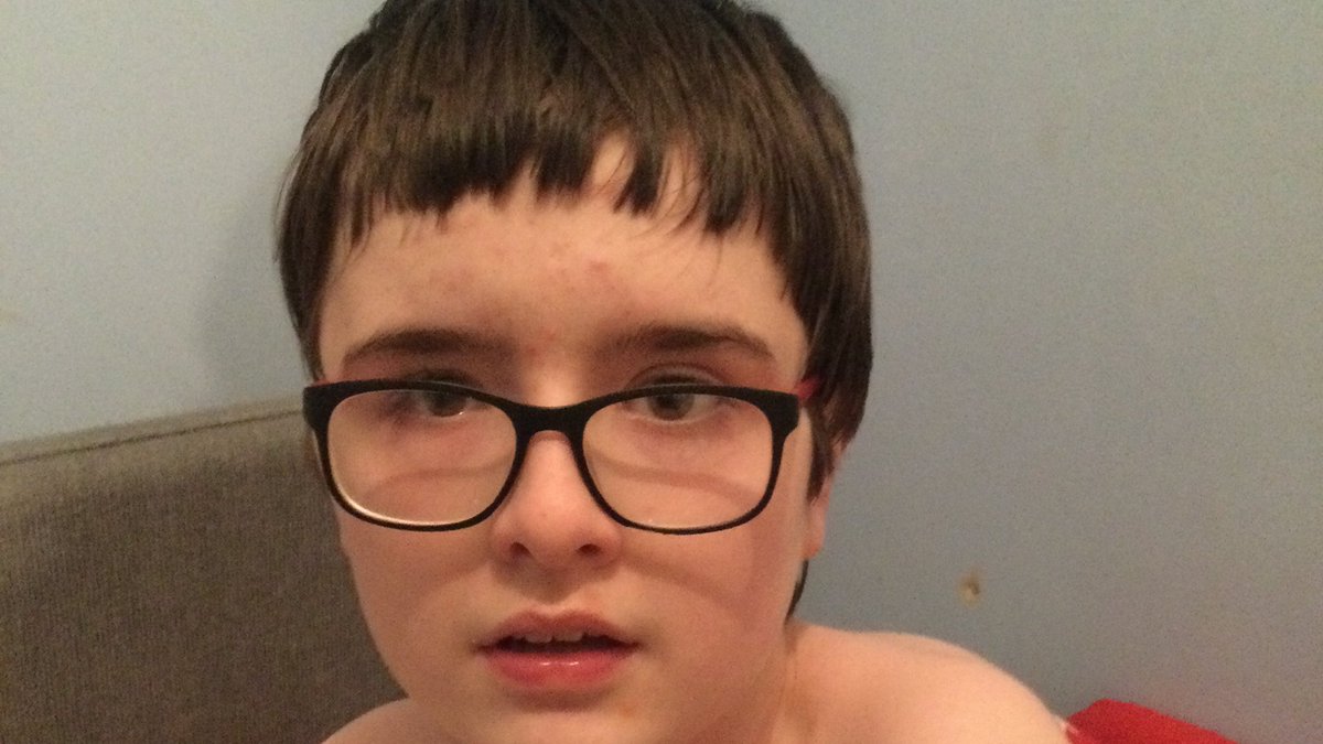 GwynneMiriam's tweet photo. Age 12 and having his 11th general anaesthetic for an MRI tomorrow to monitor his brain tumour. Non verbal, autistic and learning difficulties mean this is the only way to see how things are. #superstar #NF1 #Braintumour #TooCloseToChristmas https://t.co/kX9wugsiFR